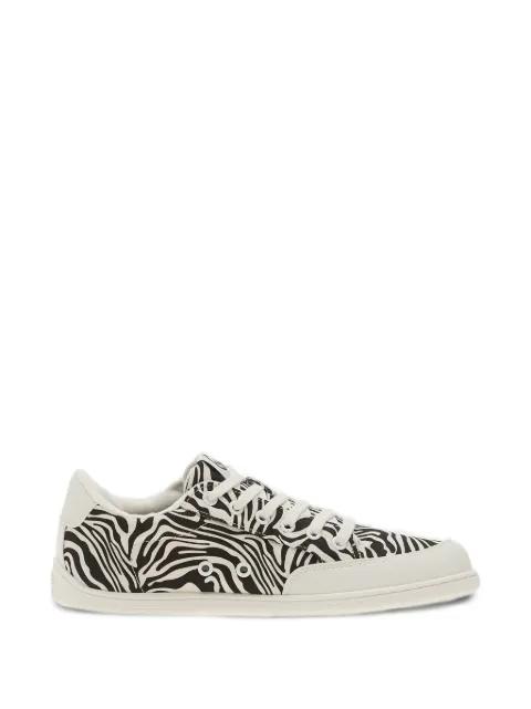 Rebound zebra-print sneakers by BE LENKA