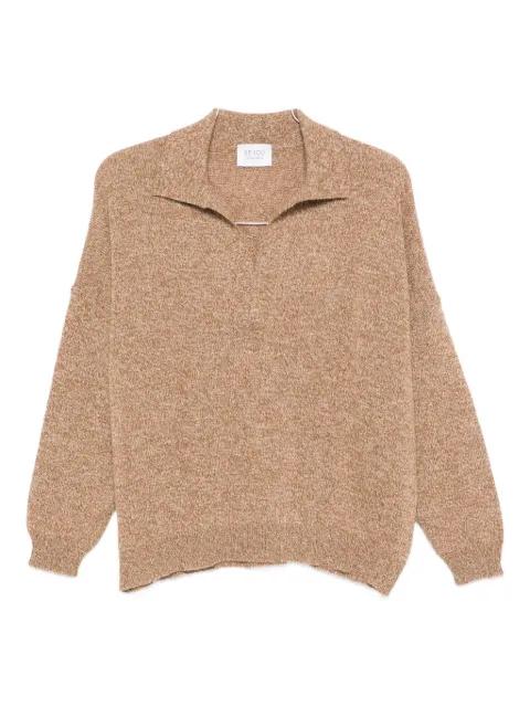 collared sweater by BE YOU
