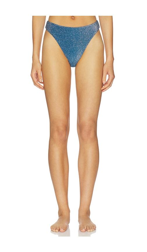 BEACH RIOT Amarie Bikini Bottom in Blue by BEACH RIOT