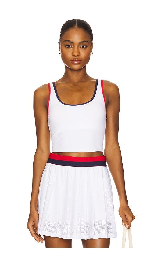 BEACH RIOT Ash Top in White by BEACH RIOT