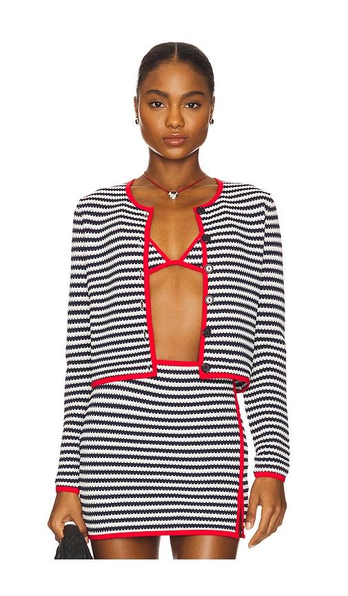 BEACH RIOT Calla Cardigan in Navy by BEACH RIOT
