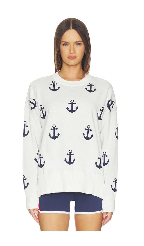 BEACH RIOT Callie Sweater in White by BEACH RIOT