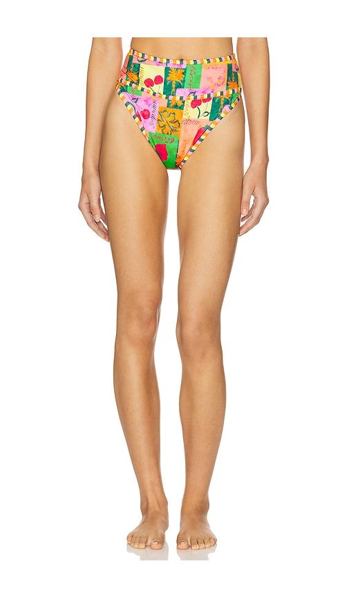 BEACH RIOT Carlotta Bikini Bottom in Pink by BEACH RIOT