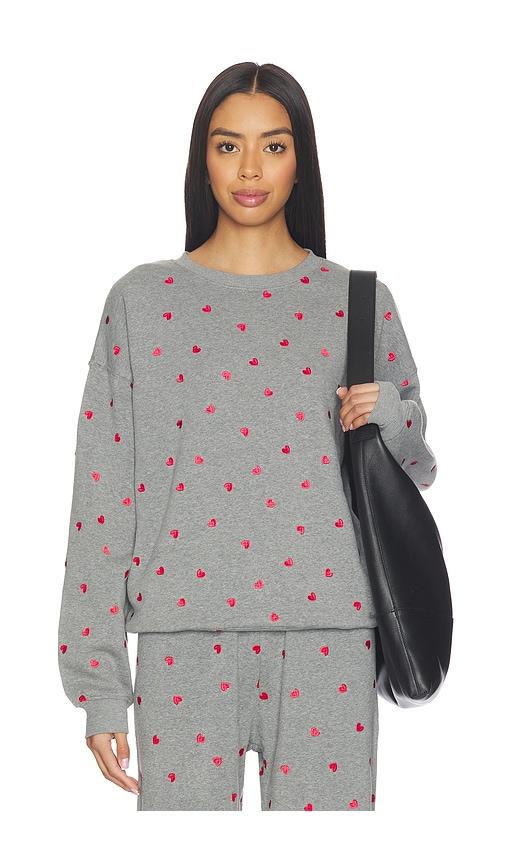 BEACH RIOT Devyn Oversized Sweater in Grey by BEACH RIOT