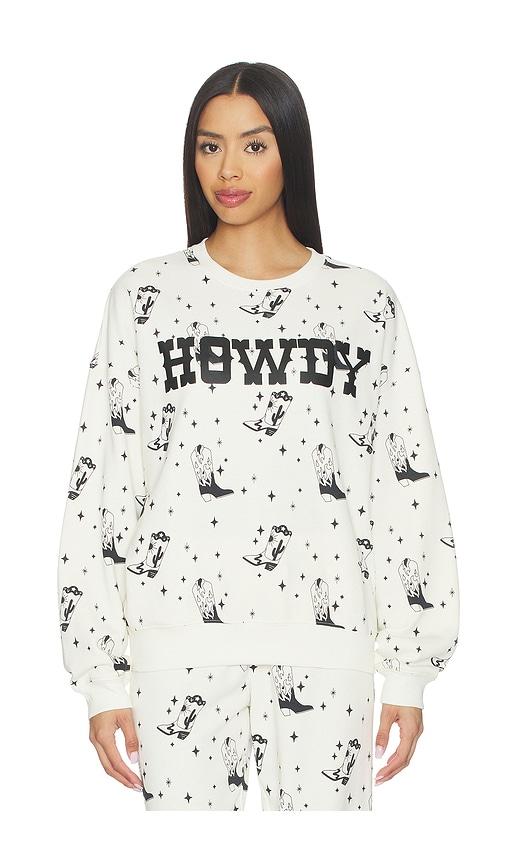BEACH RIOT Devyn Oversized Sweater in White by BEACH RIOT
