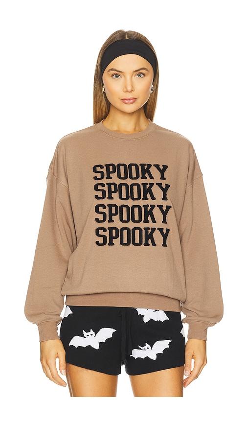BEACH RIOT Devyn Oversized Sweatshirt in Brown by BEACH RIOT