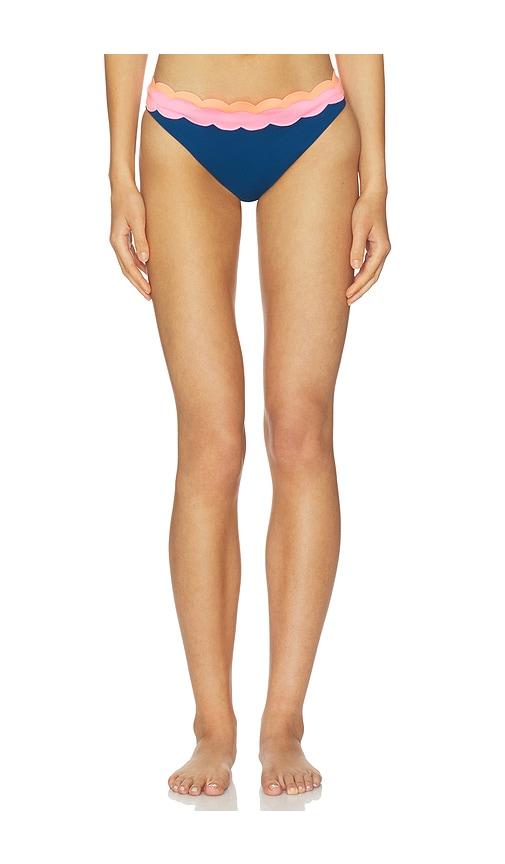 BEACH RIOT Fay Bikini Bottom in Navy by BEACH RIOT