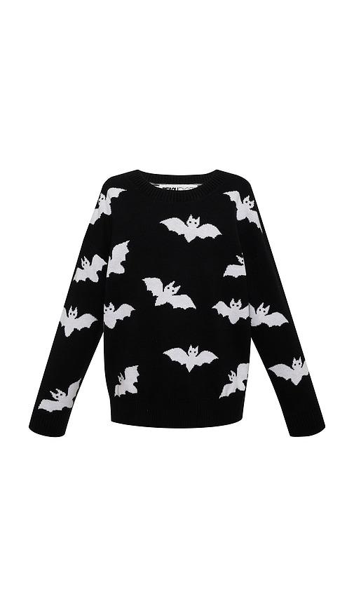 BEACH RIOT Kids Little Callie Sweater in Black by BEACH RIOT