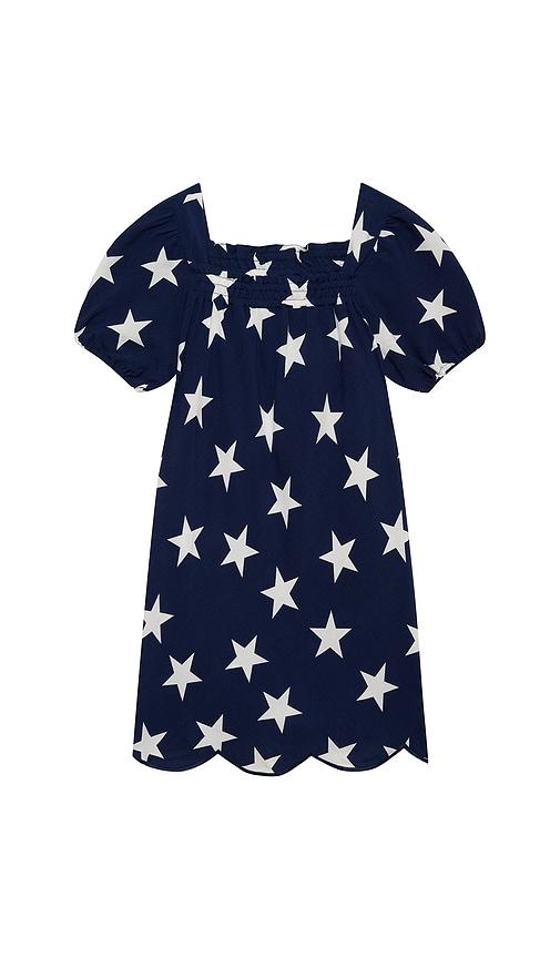BEACH RIOT Little Ollie Dress in Navy by BEACH RIOT