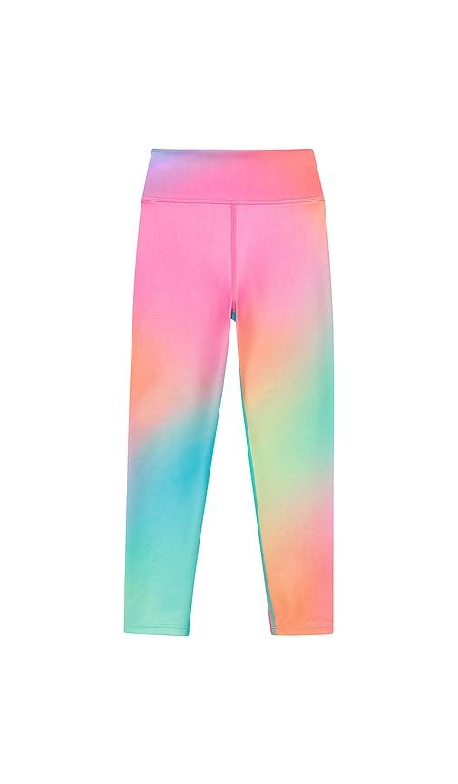 BEACH RIOT Little Peppa Legging in Pink, Blue by BEACH RIOT