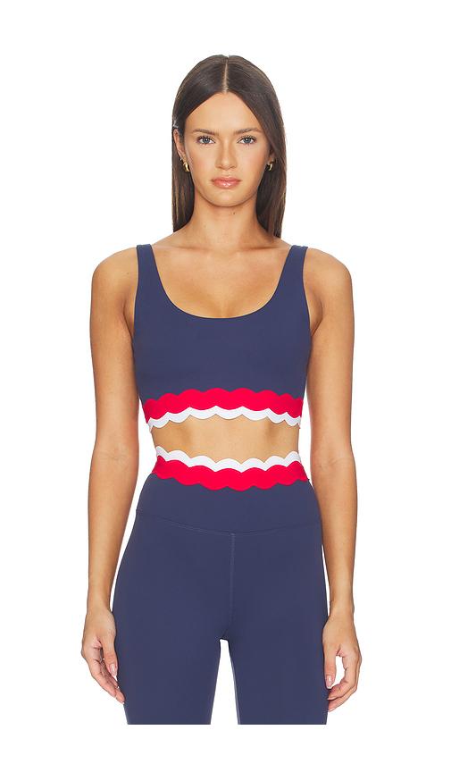 BEACH RIOT Marin Top in Navy by BEACH RIOT