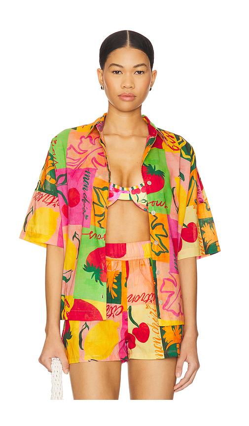 BEACH RIOT Naida Top in Orange by BEACH RIOT