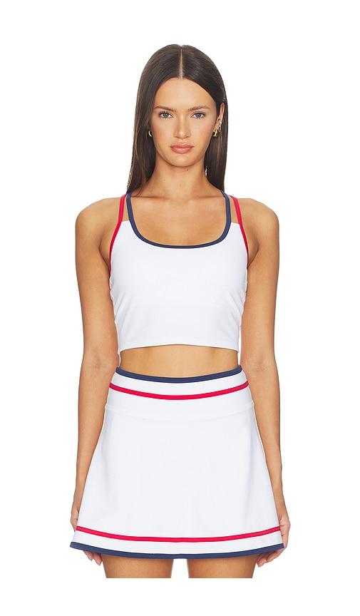 BEACH RIOT Oslo Top in White by BEACH RIOT