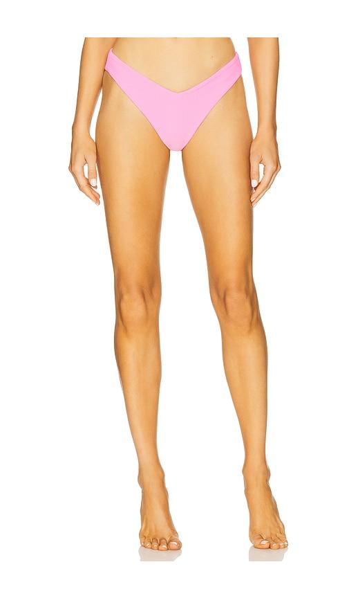 BEACH RIOT Vanessa Bikini Bottom in Pink by BEACH RIOT