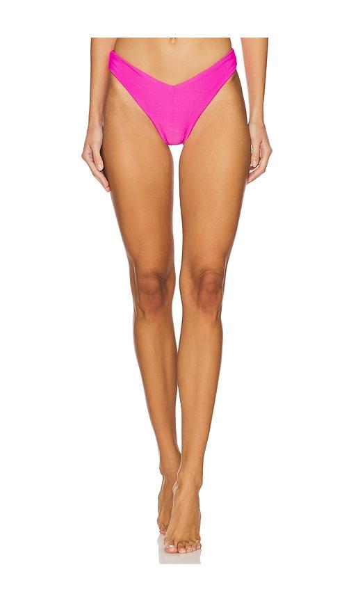 BEACH RIOT Vanessa Bikini Bottom in Pink by BEACH RIOT
