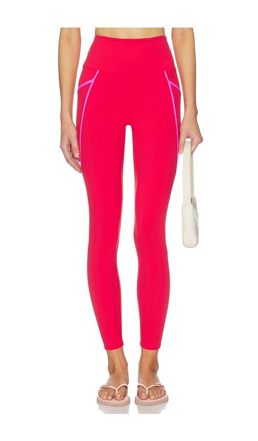 BEACH RIOT Von Legging in Red by BEACH RIOT