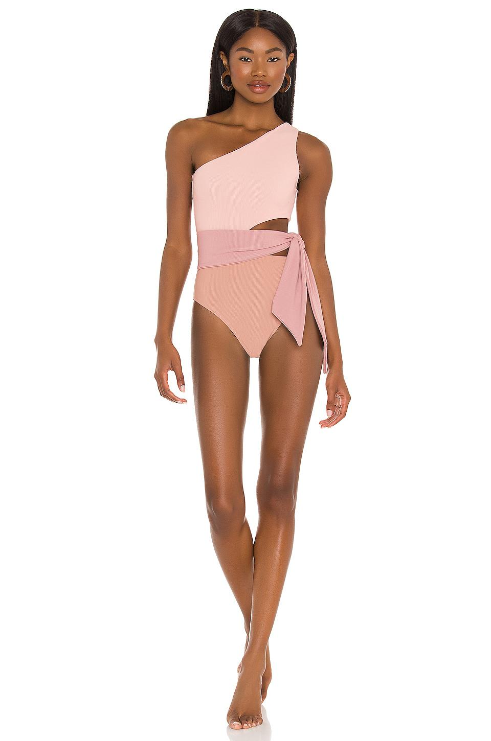 BEACH RIOT X REVOLVE Carlie One Piece in Multi by BEACH RIOT