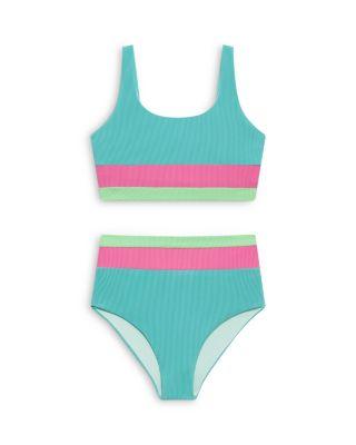 Girls' Little Mackenzie & Heidi Two Piece Swimsuit - Little Kid by BEACH RIOT