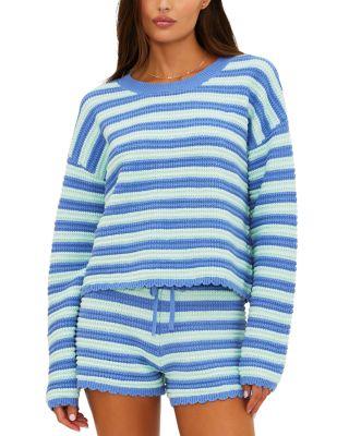 Striped Beach Sweater by BEACH RIOT
