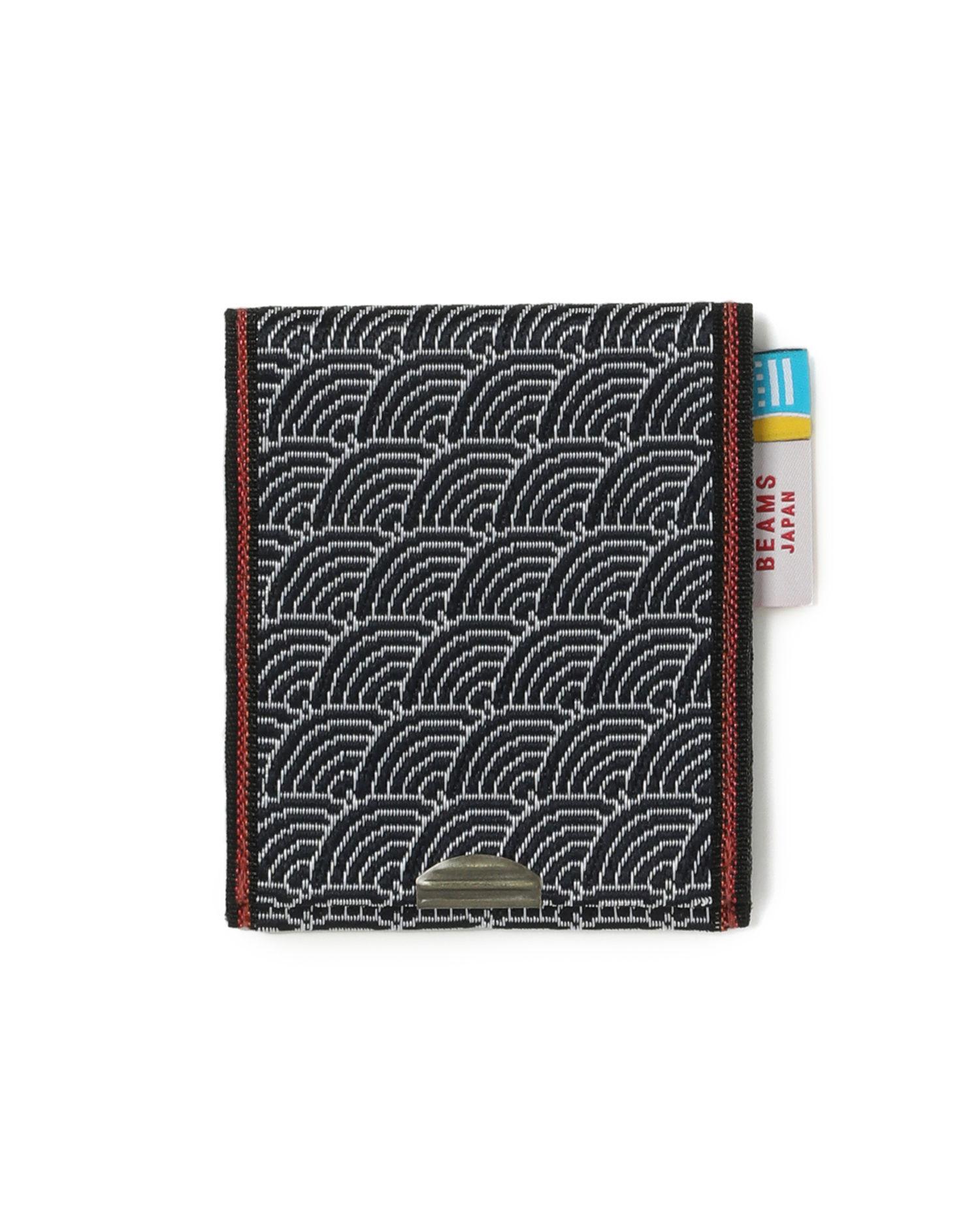 X Kojima Beri jacquard pattern coin case. by BEAMS JAPAN X Kojima Beri jacquard pattern coin case. by BEAMS JAPAN
