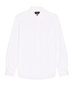 Beams Plus B.D. Oxford Shirt in White by BEAMS PLUS