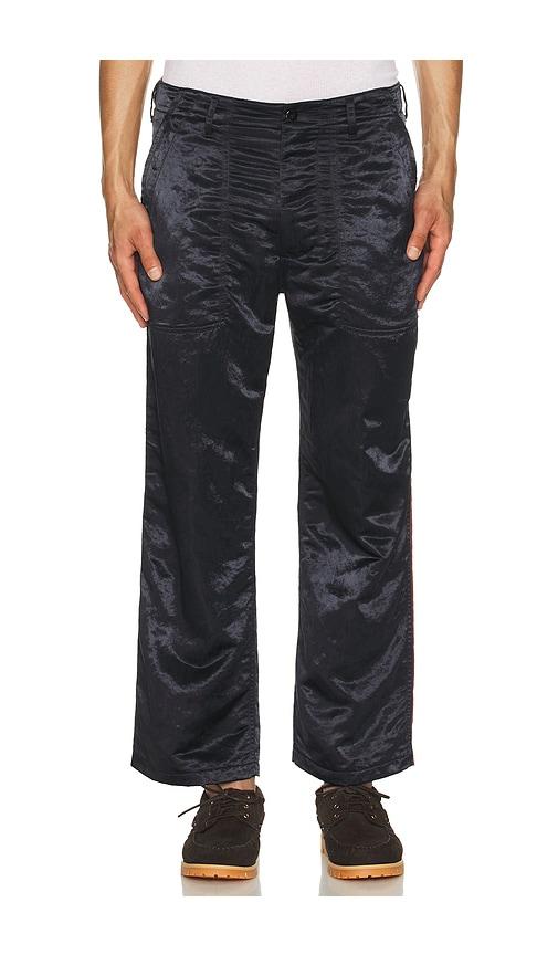 Beams Plus Mil Utility Dress Trousers in Black by BEAMS PLUS