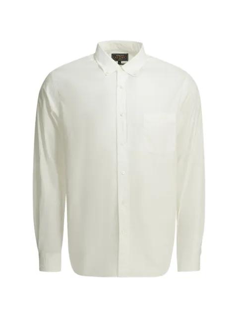 button-down chest-pocket shirt by BEAMS PLUS