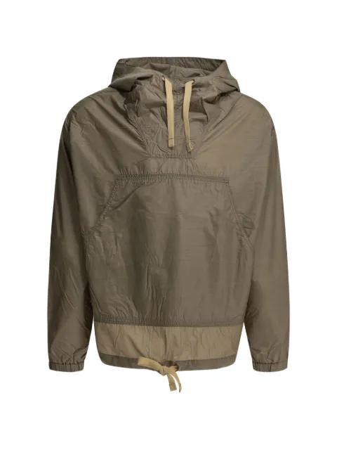 hoodied drawstring coat by BEAMS PLUS