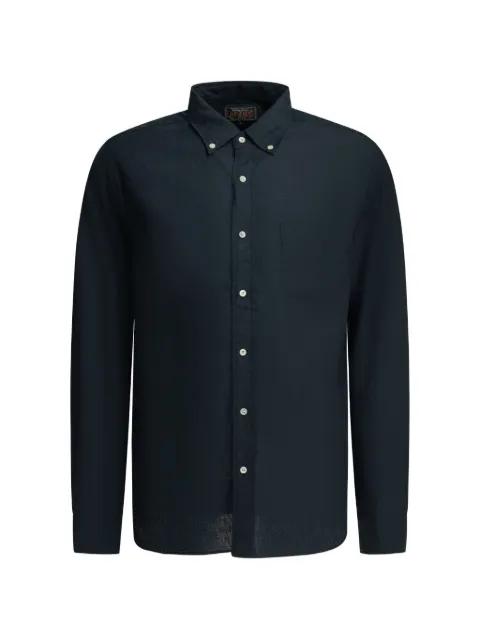 patch-pocket button-down shirt by BEAMS PLUS