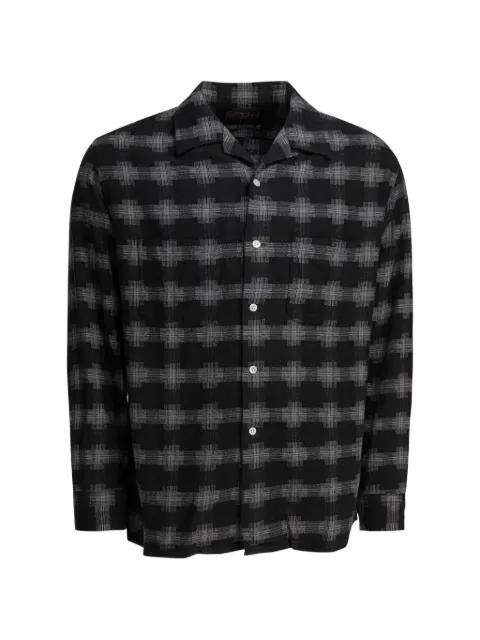plaid-pattern shirt by BEAMS PLUS