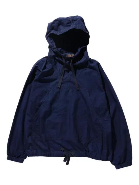 ripstop-texture hoodie by BEAMS PLUS