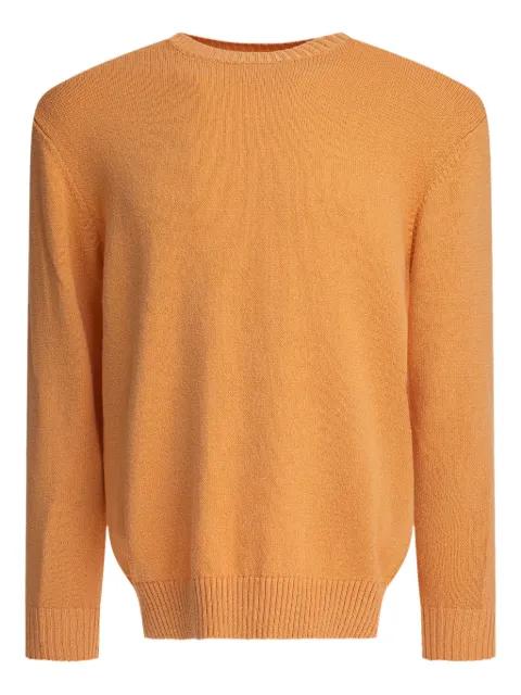 round-neck cotton sweater by BEAMS PLUS