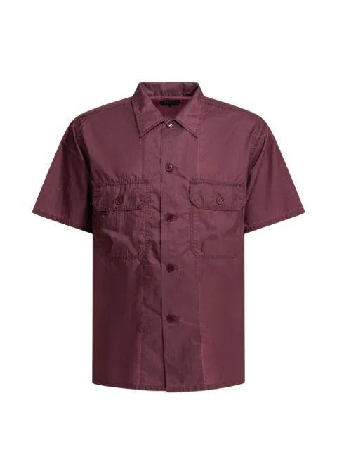 short-sleeve chest-pockets shirt by BEAMS PLUS
