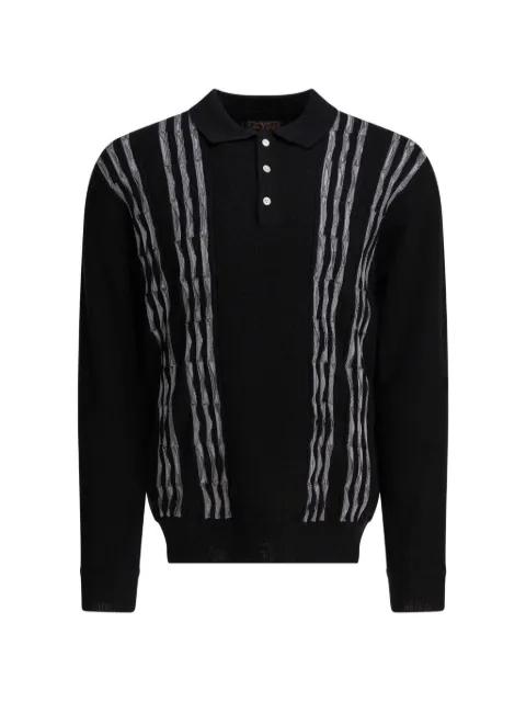 striped polo shirt by BEAMS PLUS