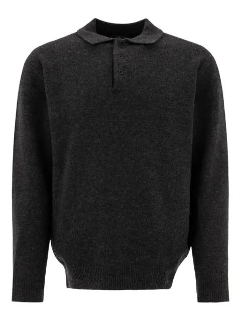 wool polo shirt by BEAMS PLUS