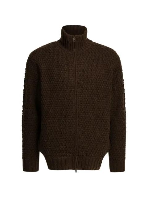 zip high-neck cardigan by BEAMS PLUS
