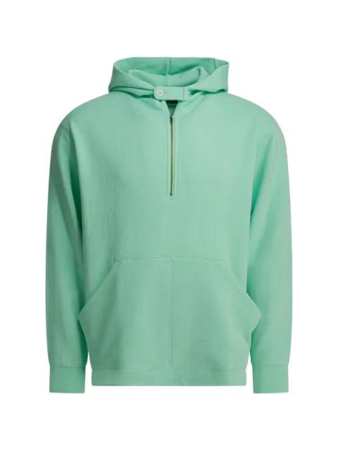 zip-up hoodied sweatshirt by BEAMS PLUS