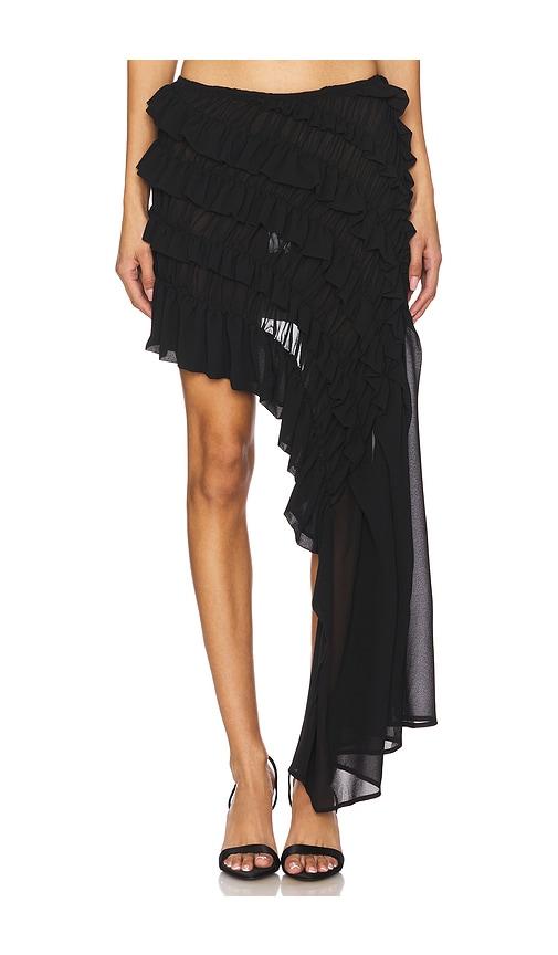 Beaufille Irving Skirt in Black by BEAUFILLE