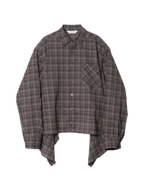 check tuxedo shirt by BEAUTIFUL PEOPLE