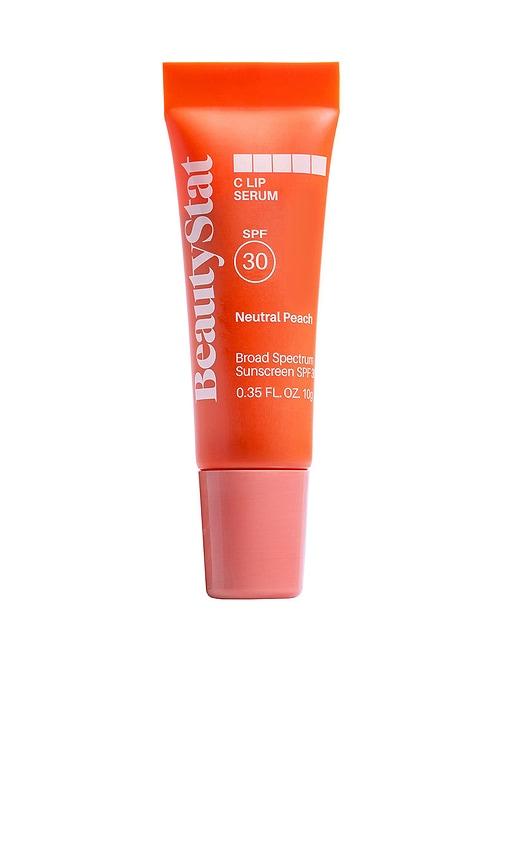 BeautyStat Cosmetics C Lip Serum SPF 30 in Neutral Peach by BEAUTYSTAT