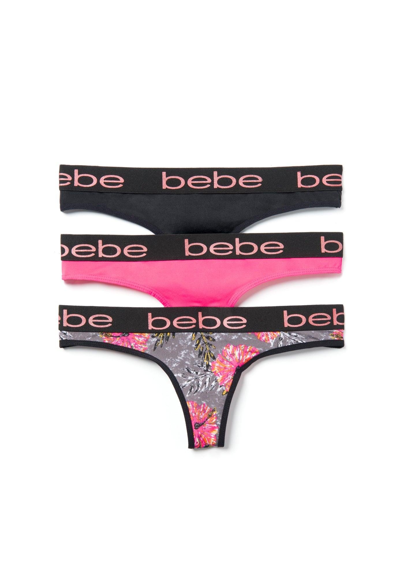 Bebe Logo 2 Piece Panty Set by BEBE
