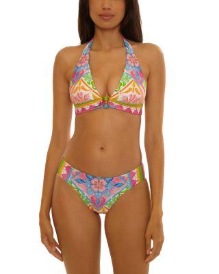 Mijas Mira Halter Bikini Top & Mijas American Fit Bikini Bottom by BECCA BY REBECCA VIRTUE
