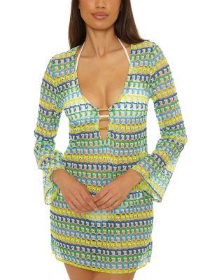 Utopia Crochet Tunic Swim Cover-Up by BECCA BY REBECCA VIRTUE