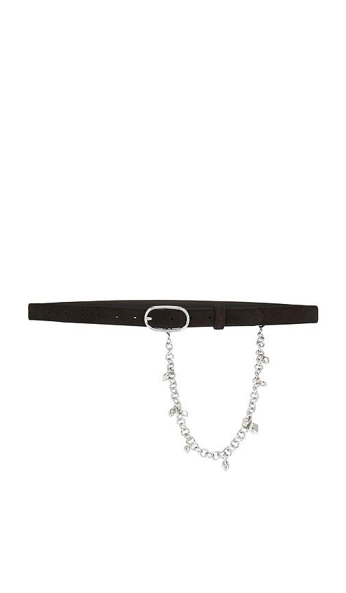 Bec + Bridge Naya Chain Belt in Charcoal by BEC&BRIDGE