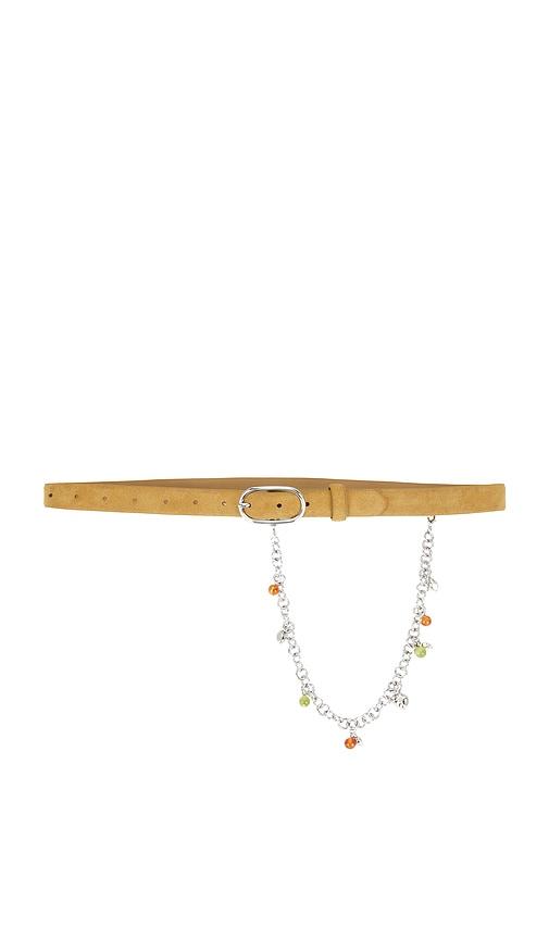 Bec + Bridge Naya Chain Belt in Olive by BEC&BRIDGE