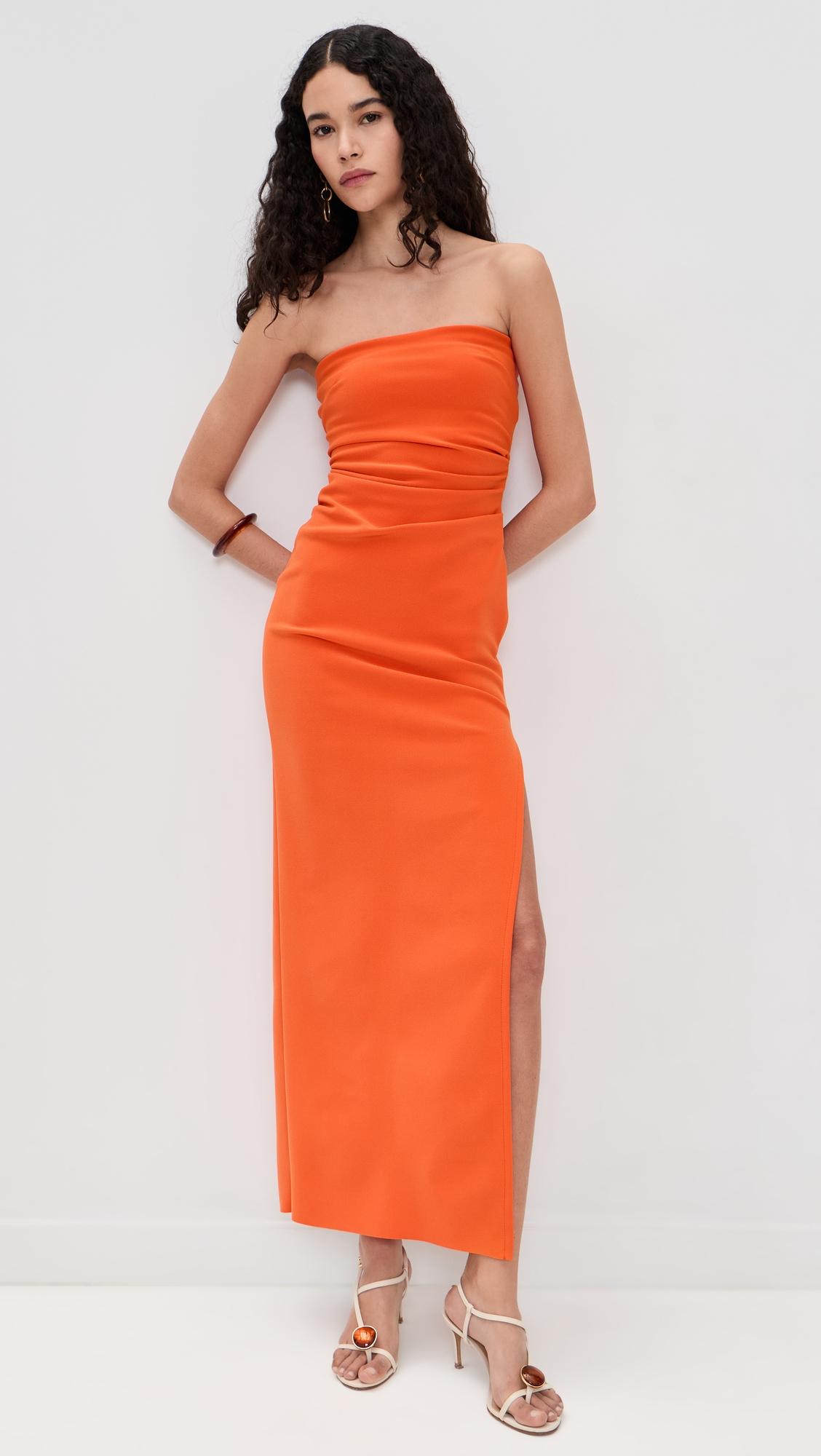 Reina Strapless Maxi Dress by BEC&BRIDGE