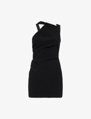 Sylvie Draped Stretch-Woven Mini Dress by BEC&BRIDGE
