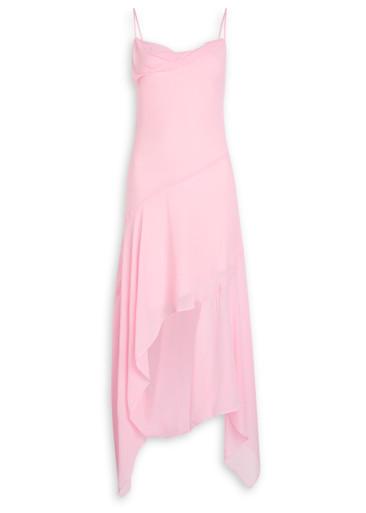 Tallis asymmetric chiffon midi dress by BEC&BRIDGE