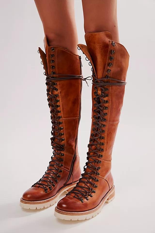 Victory Tall Lace Up Boots by BED STU | FREE PEOPLE