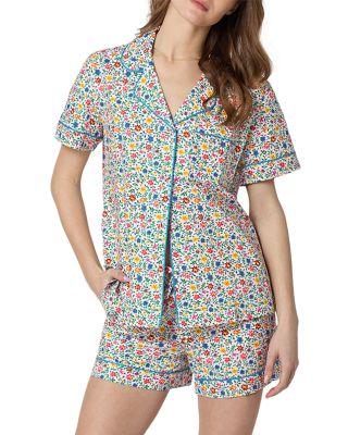 Cotton Sateen Short Sleeve Pajama Set by BEDHEAD PAJAMAS